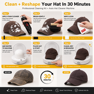 Clean Cap Epmotion Cap Care Machine + FREE Cleaning Kit – Capify