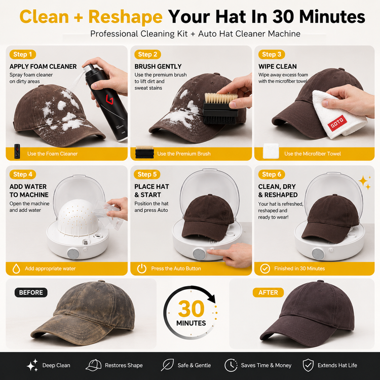 Cap Care Machine + FREE Cleaning Kit – Capify